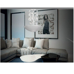 Lampa wisząca PERLA BIANCO LED