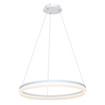 LAMPA WISZĄCA RING 36W LED śr60cm
