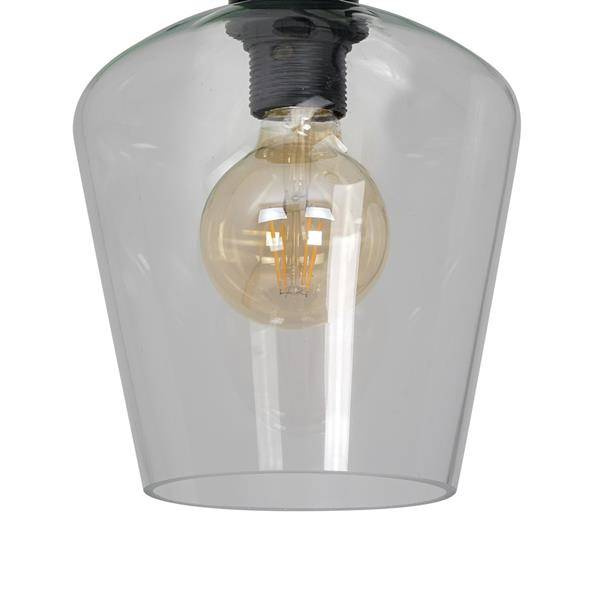 Nowoczesna lampa sufitowa plafon SANTIAGO CLEAR MLP6602