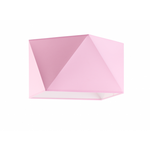 Lampa sufitowa do pokoju dziewczynki różowe abażury Pastelowy Diamencik
