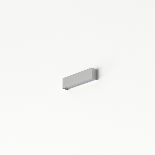 Kinkiet STRAIGHT WALL SILVER XS 26cm