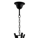Nowoczesna lampa sufitowa SMITH IV czarny śr. 68cm