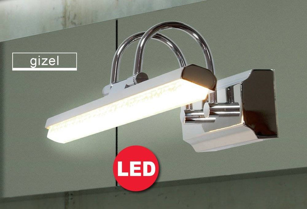 Kinkiet łazienkowy chrom LED 7W 6500K regulowany Gizel Candellux 20-32591