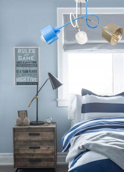Lampa sufitowa do pokoju dziecięcego Edison Loft 3