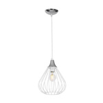 Lampa wisząca KANE WHITE 1xE27 MLP4799