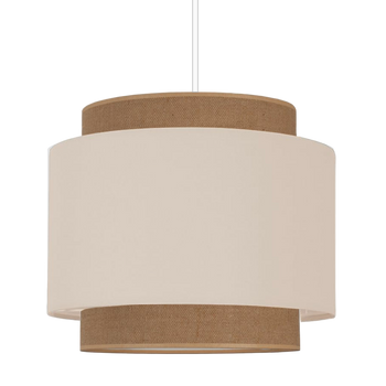 Lampa wisząca do pokoju dziecka w stylu Boho Beżowa 2xE27