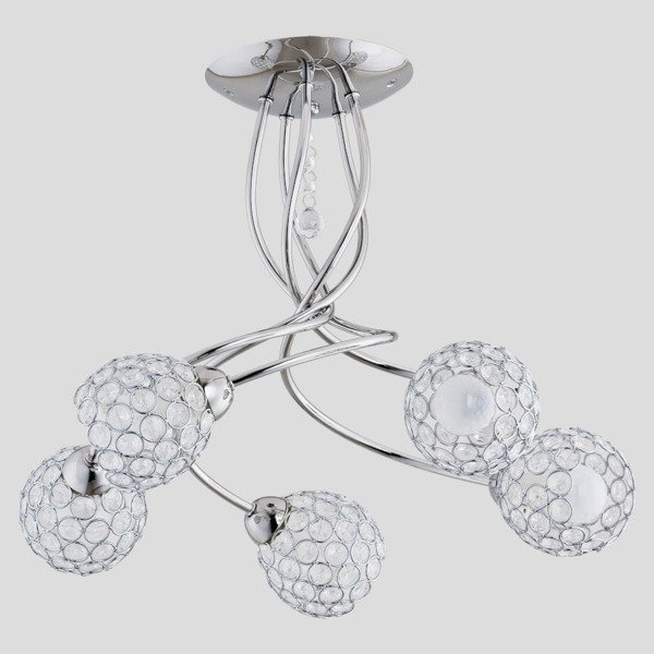 Lampa sufitowa żyrandol nowoczesny VAIO chrom śr. 44cm