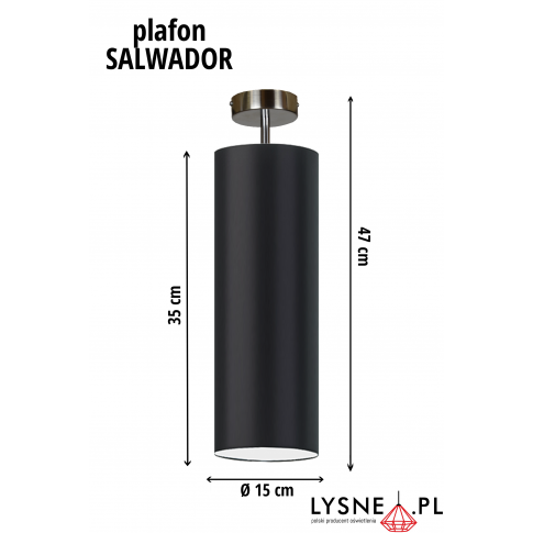 Lampa sufitowa SALWADOR do pokoju dziecięcego.