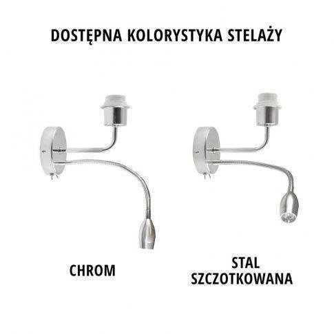 Nowoczesne oświetlenie na ścianę KENT do pokoju dziecka