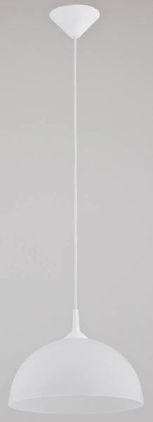 Lampa wisząca ALFA MURANO 2 BIAŁA 1xE27 30cm | 14411