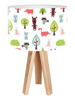 Lampka dziecięca stołowa Leśni Przyjaciele