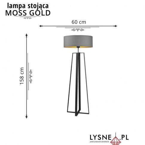 Lampa stojąca MOSS GOLD