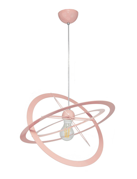 Lampa sufitowa dla dziewczynki różowa pastelowa Sferis 1xE27 Led 