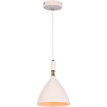 Nowoczesna lampa wisząca OTTO WHITE/GOLD 1xE27 ML6159