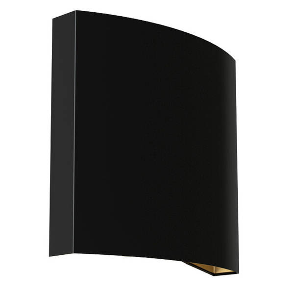 Kinkiet do sypialni BORDE II E27 40W + G9 10W 30cm tkanina czarny