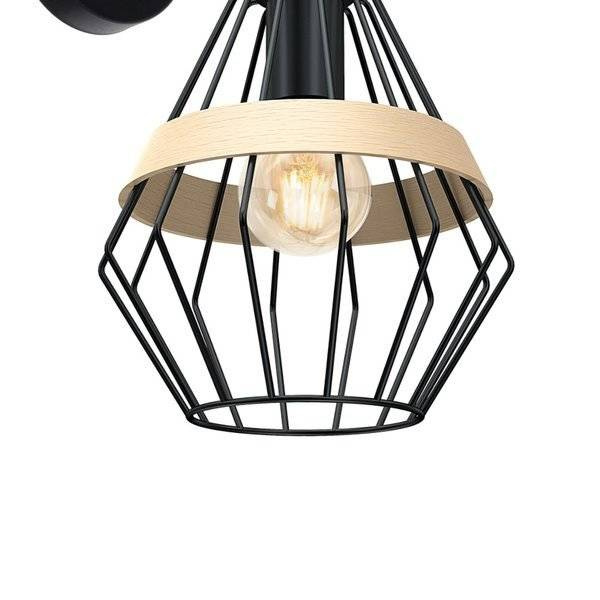 Kinkiet INDUSTRIALNY CLIFF BLACK 1xE27 MLP5523