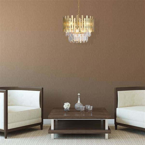 Żyrandol glamour ASPEN GOLD ML5999