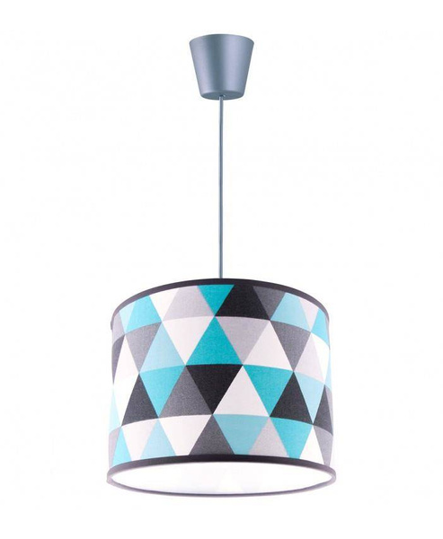 Lampa do pokoju dziecka z kolorowym z abażurem 
