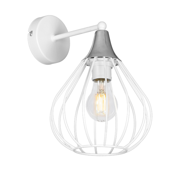 Kinkiet KANE WHITE 1xE27 MLP4798