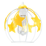 Lampa sufitowa do pokoju dziecięcego kolorowa Gwiazdki Kule 2xE27
