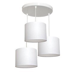 Lampa wisząca z abażurem ADELLA III śr. 62cm [abażur do wyboru]