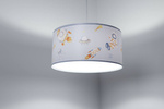 Lampa dla chłopca i dziewczynki Rakiety w Kosmosie 40 cm