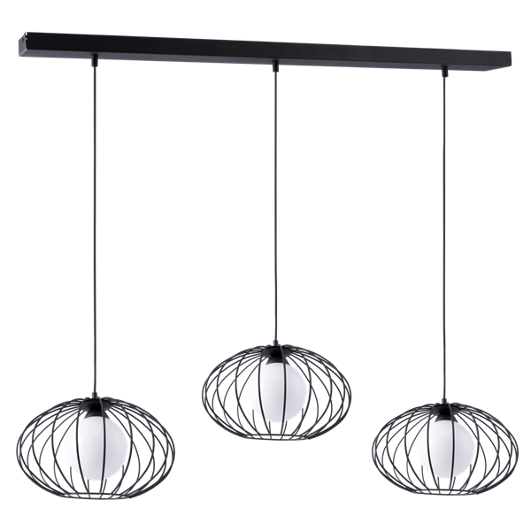 Lampa Wisząca listwa KRONOS BLACK 3xE14 MLP4424