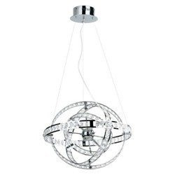 Nowoczesna lampa SATELLITE chrom śr. 55cm