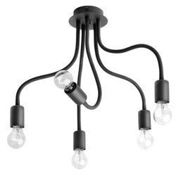 Lampa sufitowa FLEX BLACK V