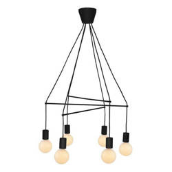 Lampa wisząca carna matowa 6xE27 dwuobwodowa Alto Candellux 36-70937