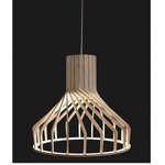 Lampa wisząca sklejka BIO 38cm E27