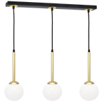 LLampa sufitowa nowoczesna PARMA III złoty śr. 74cm