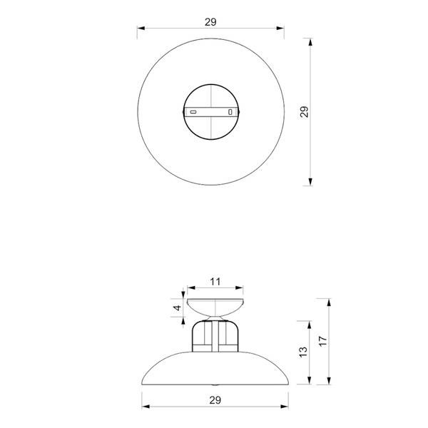 Lampa sufitowa FELIX GREEN/GOLD 1xE27