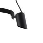 Punktowa lampa przenośna RUMI LED 7W 3000K 320lm dług.100cm wys.9cm IP54 24V | Czarny 11543