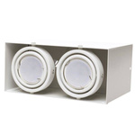 Natynkowa Box BLOCCO BIAŁA 2x7W GU10 LED