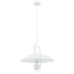 Lampa wisząca ALFA CHEE BIAŁA 1xE27 47cm | 60625