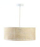 Lampa w stylu Boho Rotang z naturalnego ratanu- średnica 50 cm 