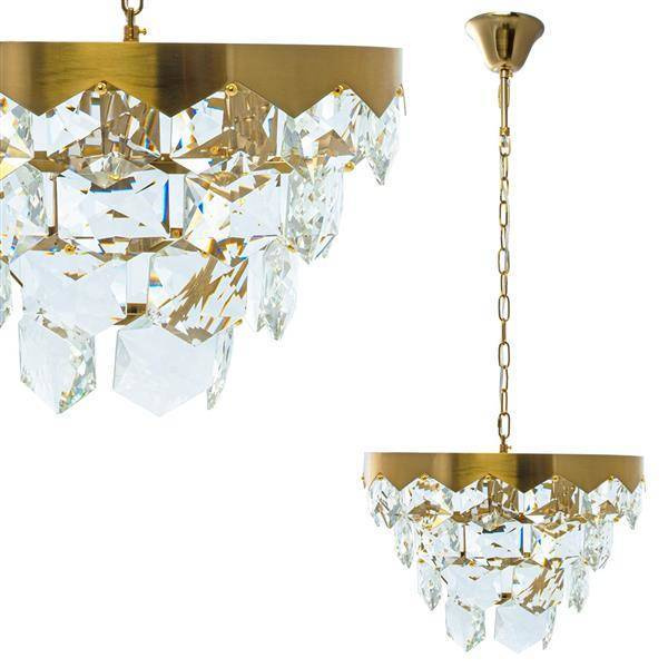 Lampa wisząca / Żyrandol GRACE GOLD 6xE14 marki MiLAGRO