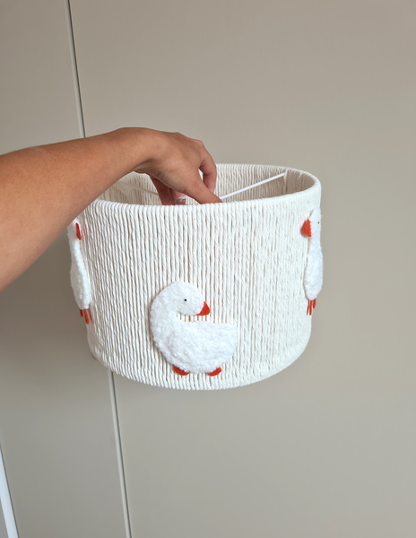 Lampa sufitowa do pokoju dziecka w stylu Boho Gąski 1xE27 Led 