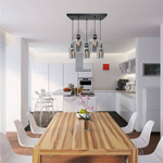 Lampa wisząca prostokąt RICHMOND BLACK / GOLD MLP6543