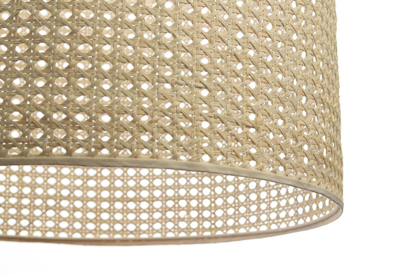 Lampa w stylu Boho Rotang z naturalnego ratanu- średnica 60 cm 