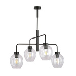 LUKKA 4 BLACK/TRANSPARENT