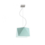Lampa wisząca do pokoju dziecka miętowa Świetlisty Diamencik