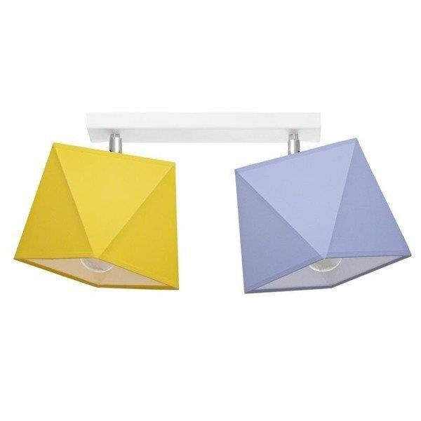 Lampa sufitowa z abażurem DIAMENCIK II szer. 50cm [abażur do wyboru]