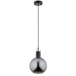 Lampa wisząca ALFA ADEL CZARNA 1xE27 20cm | 61272