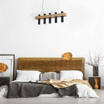 Nowoczesna lampa wisząca WEST BLACK 5xGU10 MLP5511