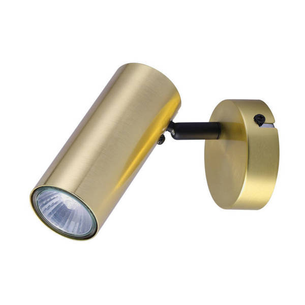 Kinkiet mosiądz ruchomy metalowy spot Colly 91-01702