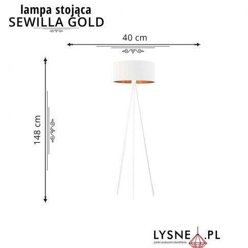 Lampa podłogowa SEWILLA GOLD