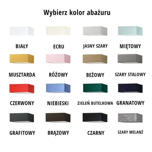 Plafoniera ALABAMA do pokoju dziecięcego