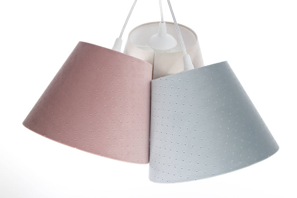 Lampa sufitowa do pokoju dziewczynki i chłopca kolorowe stożki Jasmine